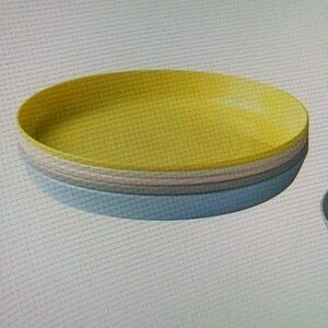 IKEA Kalas Kids Plates 6-Piece Colorful and Shatterproof